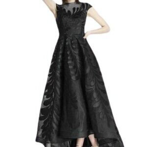 NWT Hynes Park M343 Mikado Evening Dress Black Size 6